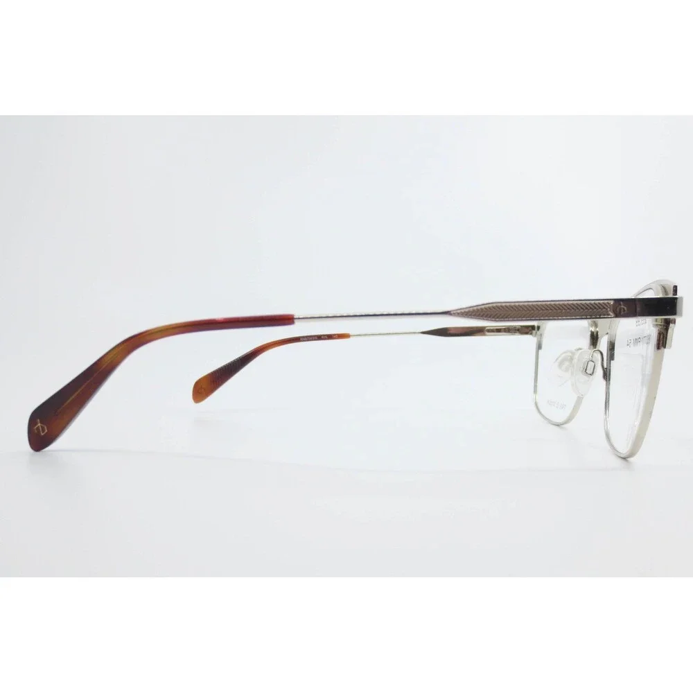 Rag & Bone RNB7063/G RHL Black Silver Eyeglass Frames 54-19-145 Demo Lenses